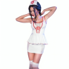 Chilirose - Cr 4160 Costume Dinfirmière Haut Et Jupe L/Xl